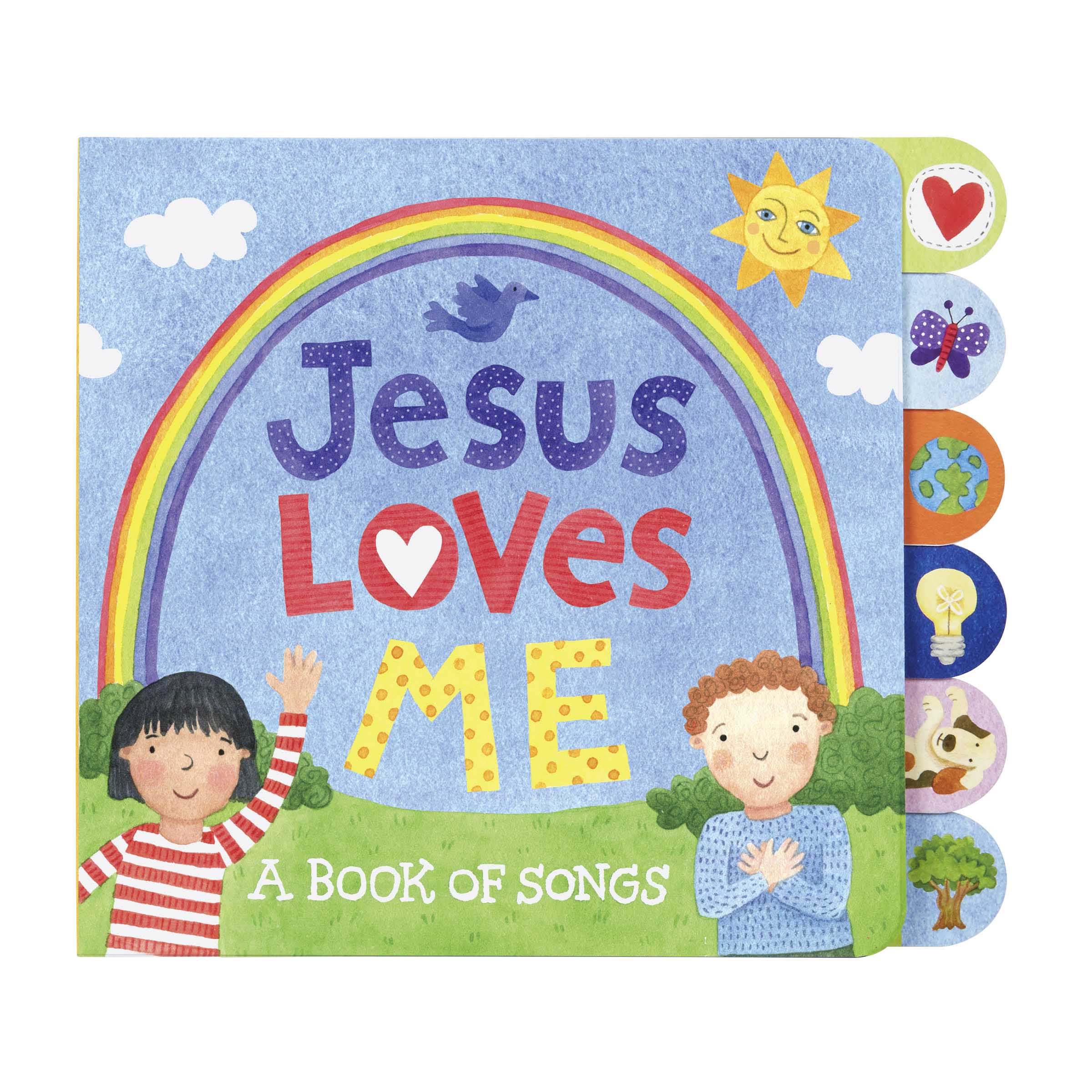 C.R. Gibson Jesus Loves Me (Board Book)-CR GIBSON-Little Giant Kidz