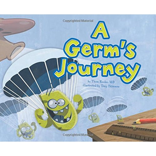 Capstone Publishing: A Germ's Journey (Follow It!) (Paperback Book)-CAPSTONE PUBLISHING-Little Giant Kidz