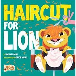 Capstone Publishing: Haircut for Lion (Board Book)-CAPSTONE PUBLISHING-Little Giant Kidz