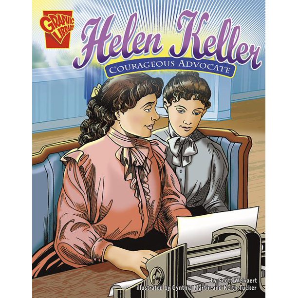 Capstone Publishing: Helen Keller Courageous Advocate (Paperback Book)-CAPSTONE PUBLISHING-Little Giant Kidz