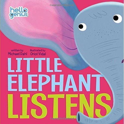 Capstone Publishing: Little Elephant Listens (Board Book)-CAPSTONE PUBLISHING-Little Giant Kidz
