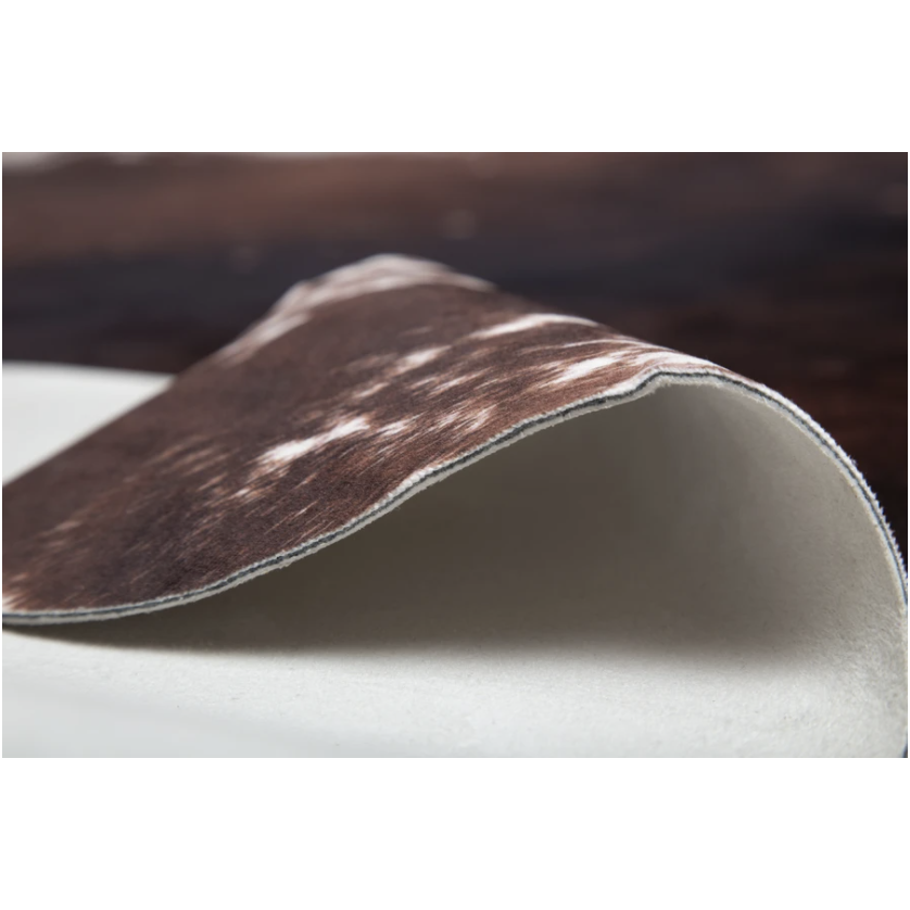 Carstens Inc Faux Cowhide Print Rug 5' x 6.5', Tri-Color-CARSTENS-Little Giant Kidz