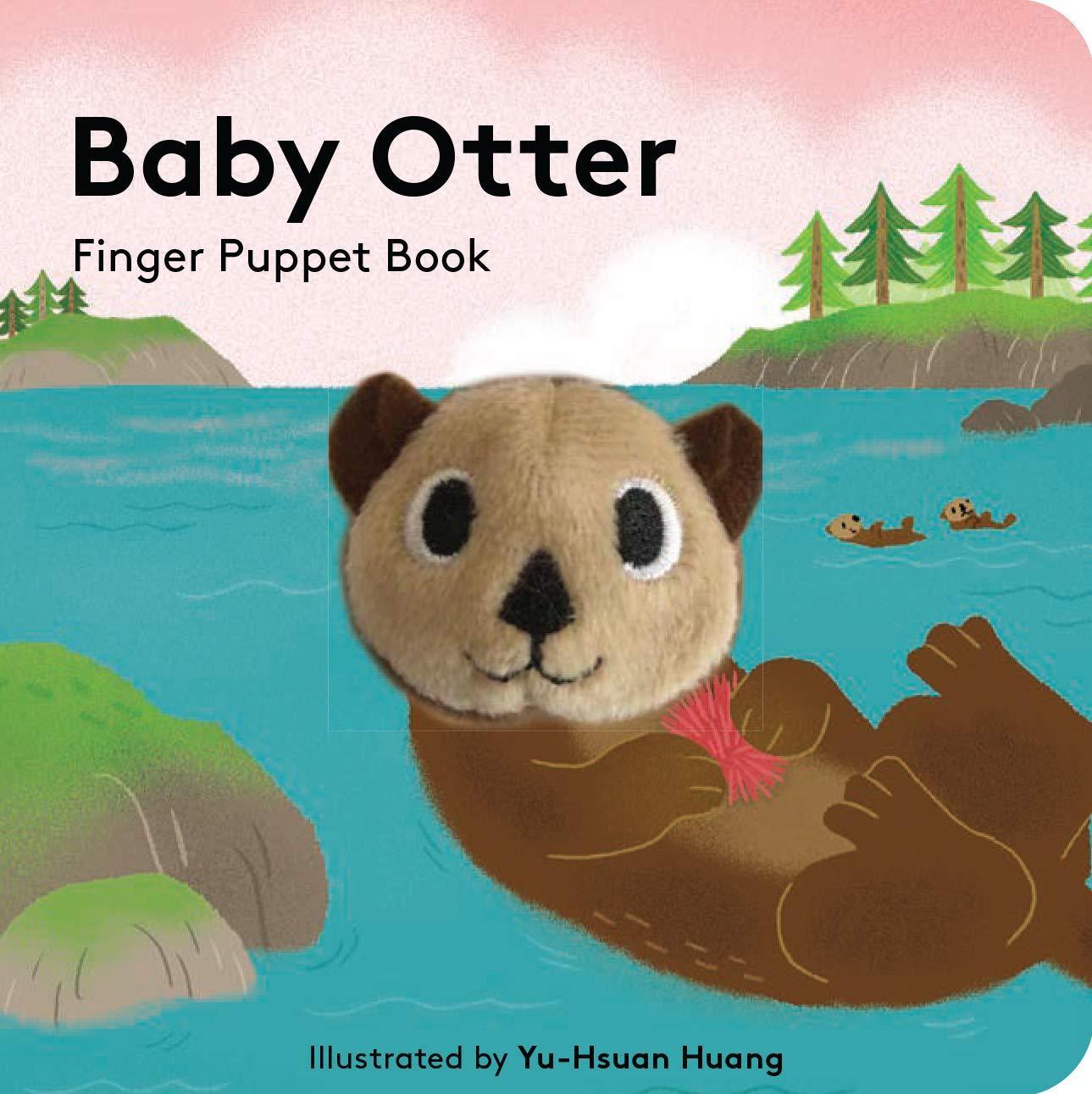 Chronicle Books: Baby Otter: Finger Puppet Book-CHRONICLE BOOKS-Little Giant Kidz