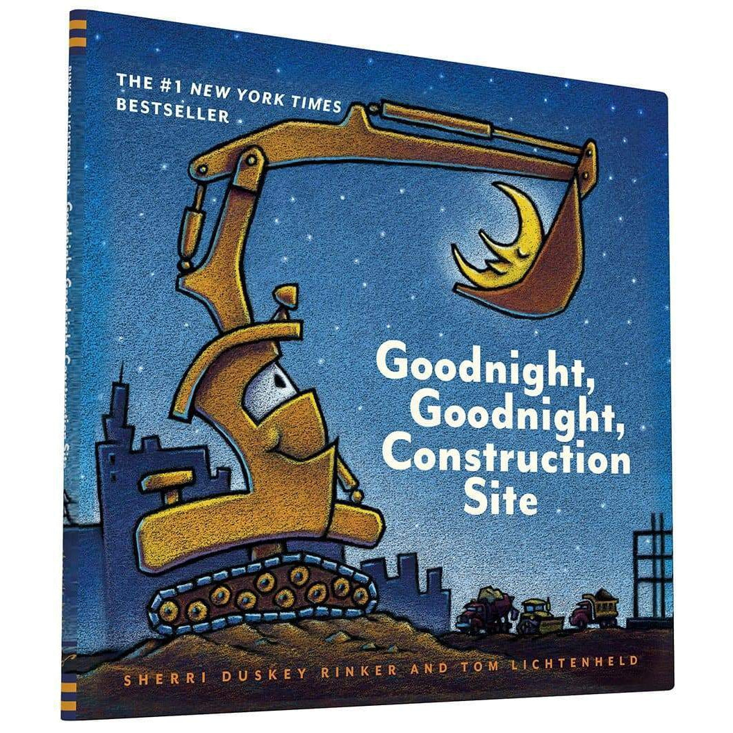 Chronicle Books: Goodnight, Goodnight, Construction Site (Hardcover Book)-CHRONICLE BOOKS-Little Giant Kidz