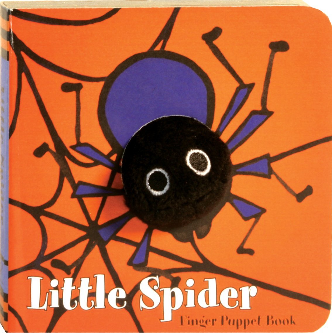 Chronicle Books: Little Spider: Finger Puppet Book-CHRONICLE BOOKS-Little Giant Kidz