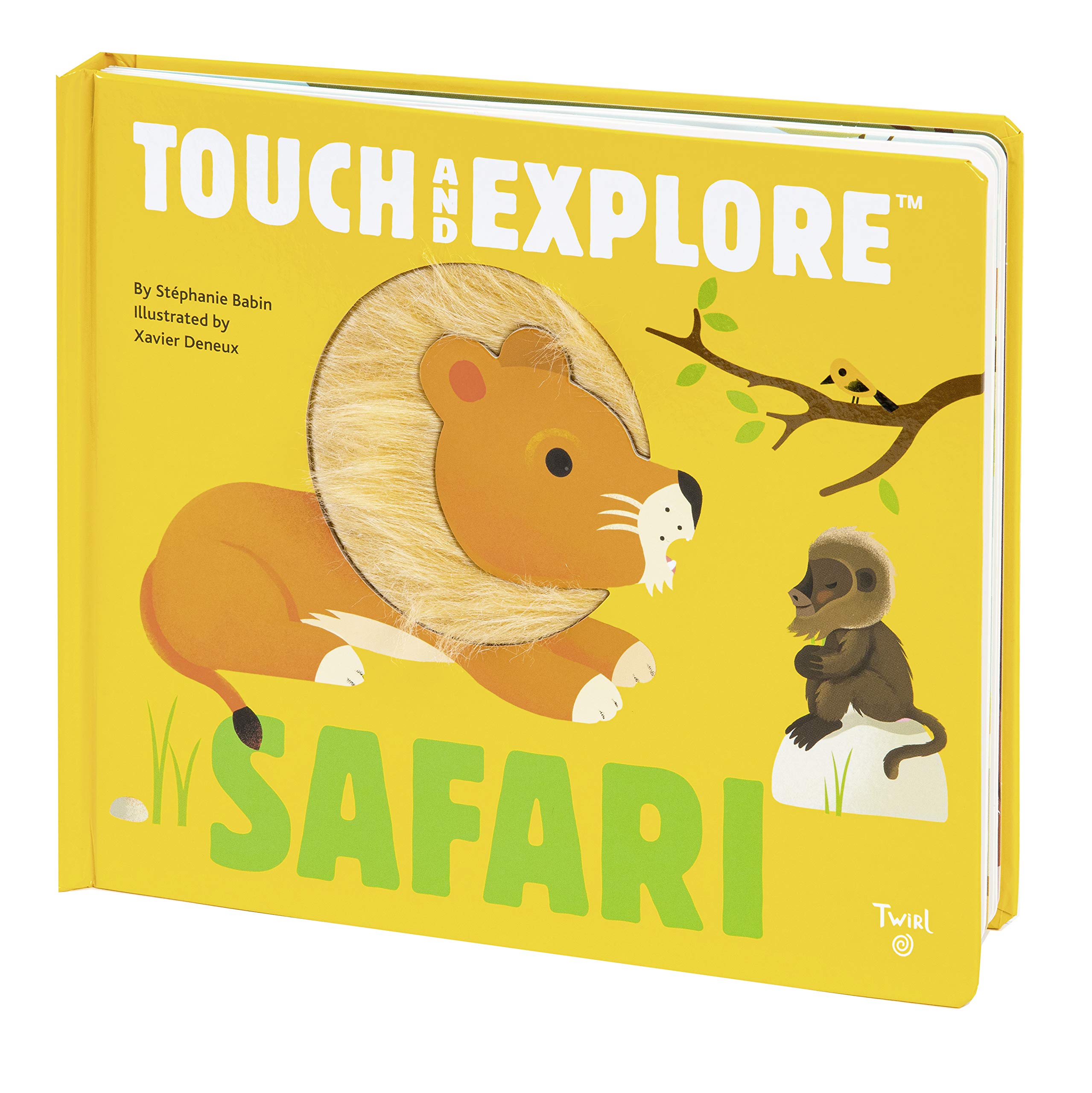 Chronicle Books: Touch and Explore: Safari (Board Book)-CHRONICLE BOOKS-Little Giant Kidz