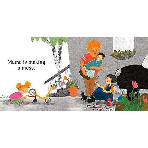 Chronicle Books: Who is Making a Mess? Board Book-CHRONICLE BOOKS-Little Giant Kidz