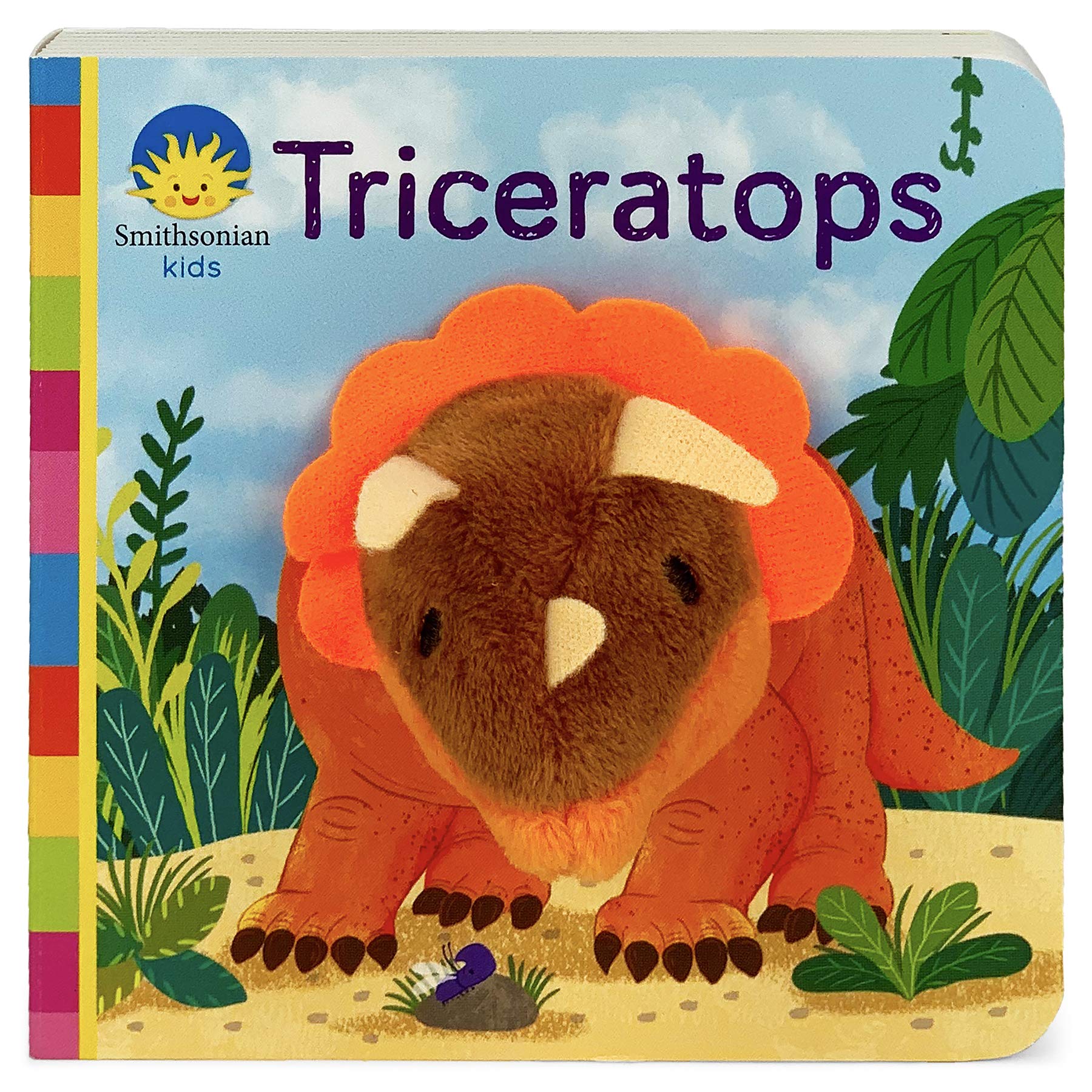 Cottage Door Press: I Am a Triceratops - Finger Puppet Board Book-COTTAGE DOOR PRESS-Little Giant Kidz