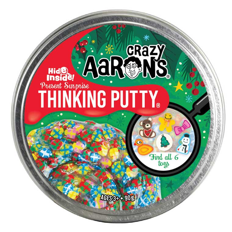 Crazy Aarons Hide Inside Present Surprise Thinking Putty-CRAZY AARONS-Little Giant Kidz