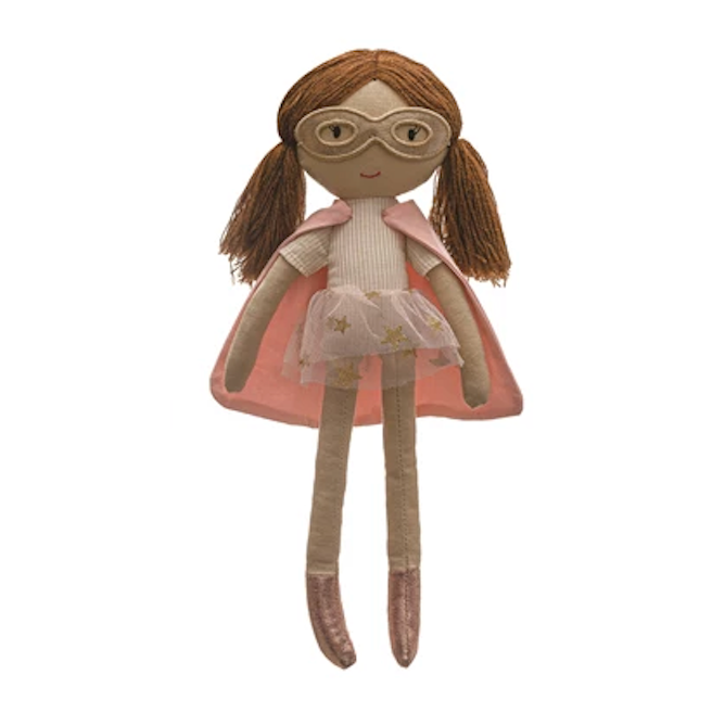 Creative Co-Op Cotton Super Hero Doll - Assorted Styles-COOP-Little Giant Kidz