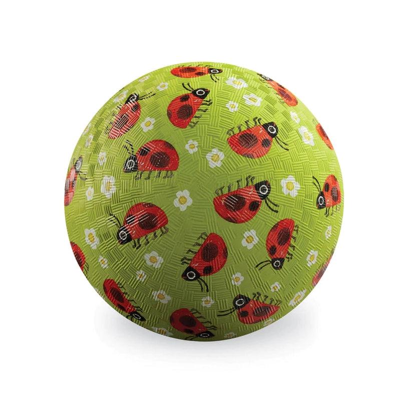 Crocodile Creek 5" Playground Ball - Ladybugs-Crocodile Creek-Little Giant Kidz