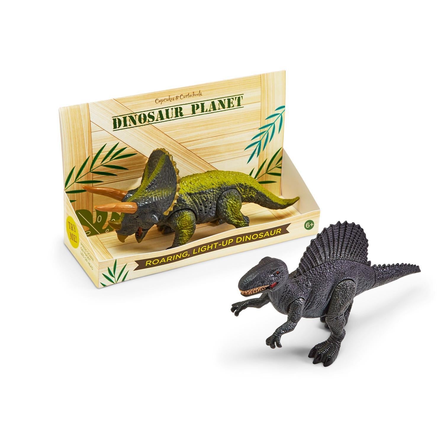 Cupcakes & Cartwheels Dinosaur Planet - Roaring, Light-Up Dinosaur-CUPCAKES & CARTWHEELS-Little Giant Kidz