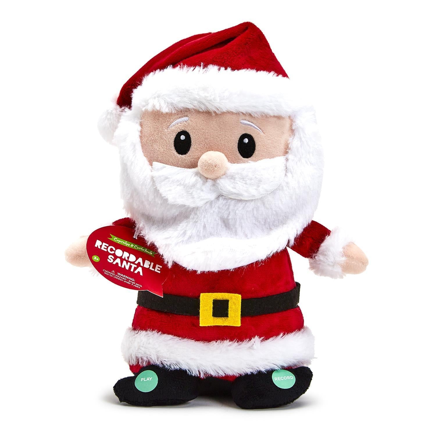Cupcakes & Cartwheels Recordable Santa-CUPCAKES & CARTWHEELS-Little Giant Kidz