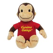 Curious George Mini Jingler - Assorted-BUNNIES BY THE BAY-Little Giant Kidz