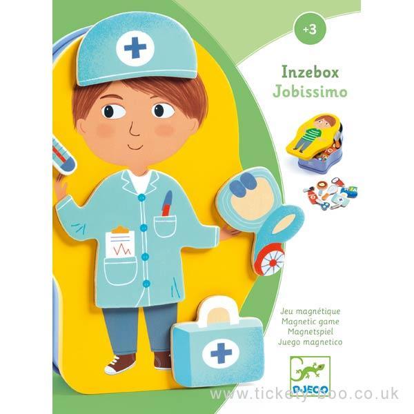 DJECO InZeBox Wooden Magnetic Activity Toy - Jobissimo-DJECO-Little Giant Kidz