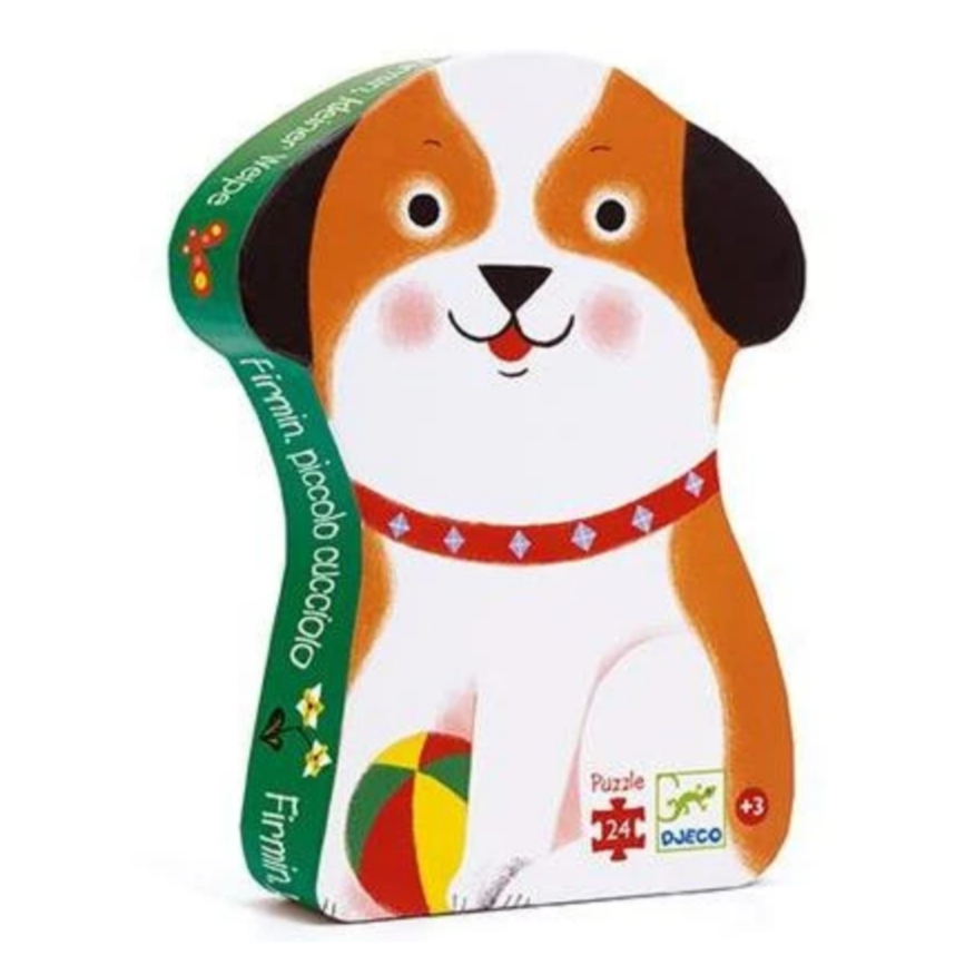 DJECO Silhouette Puzzle - Firmin The Dog (24 Pieces)-DJECO-Little Giant Kidz