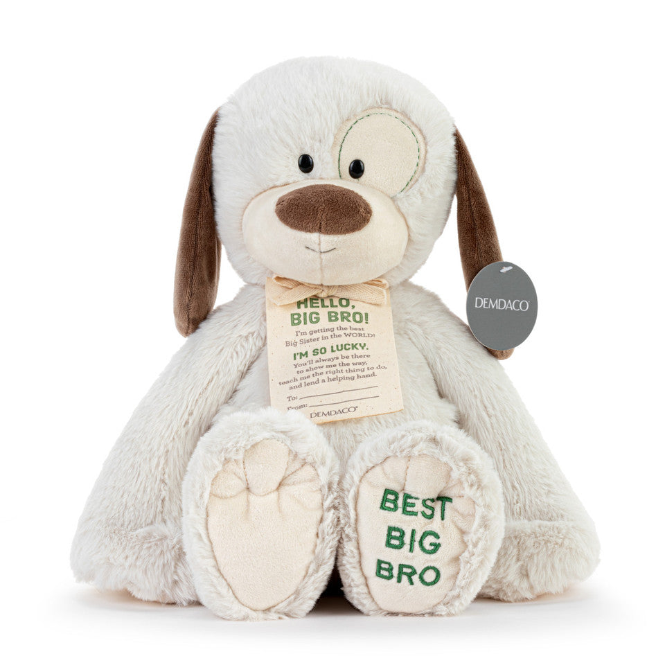 Demdaco Best Big Brother Plush Dog 16"-DEMDACO-Little Giant Kidz