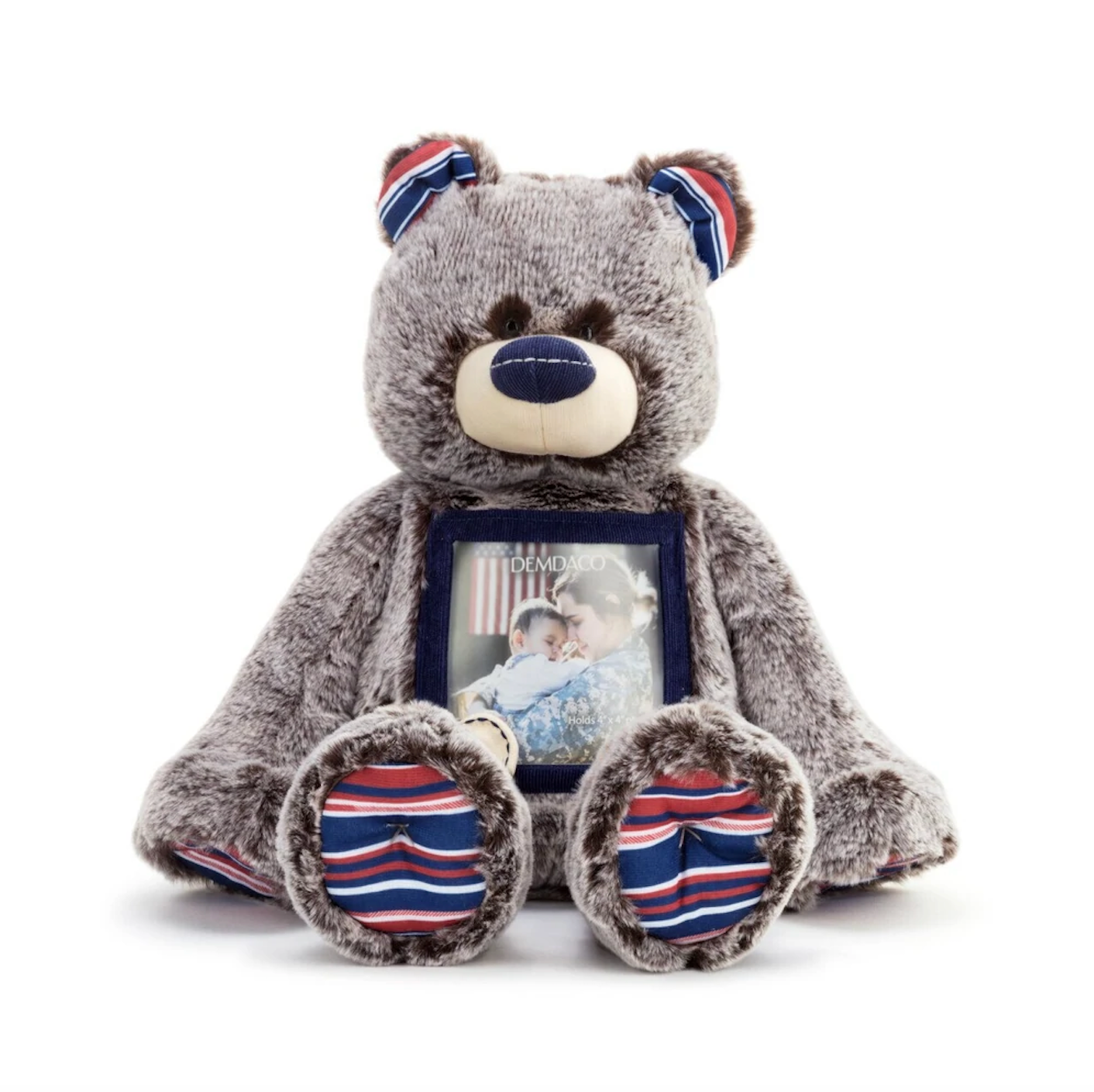Demdaco Here to Hug Bear - Military - 12"-DEMDACO-Little Giant Kidz