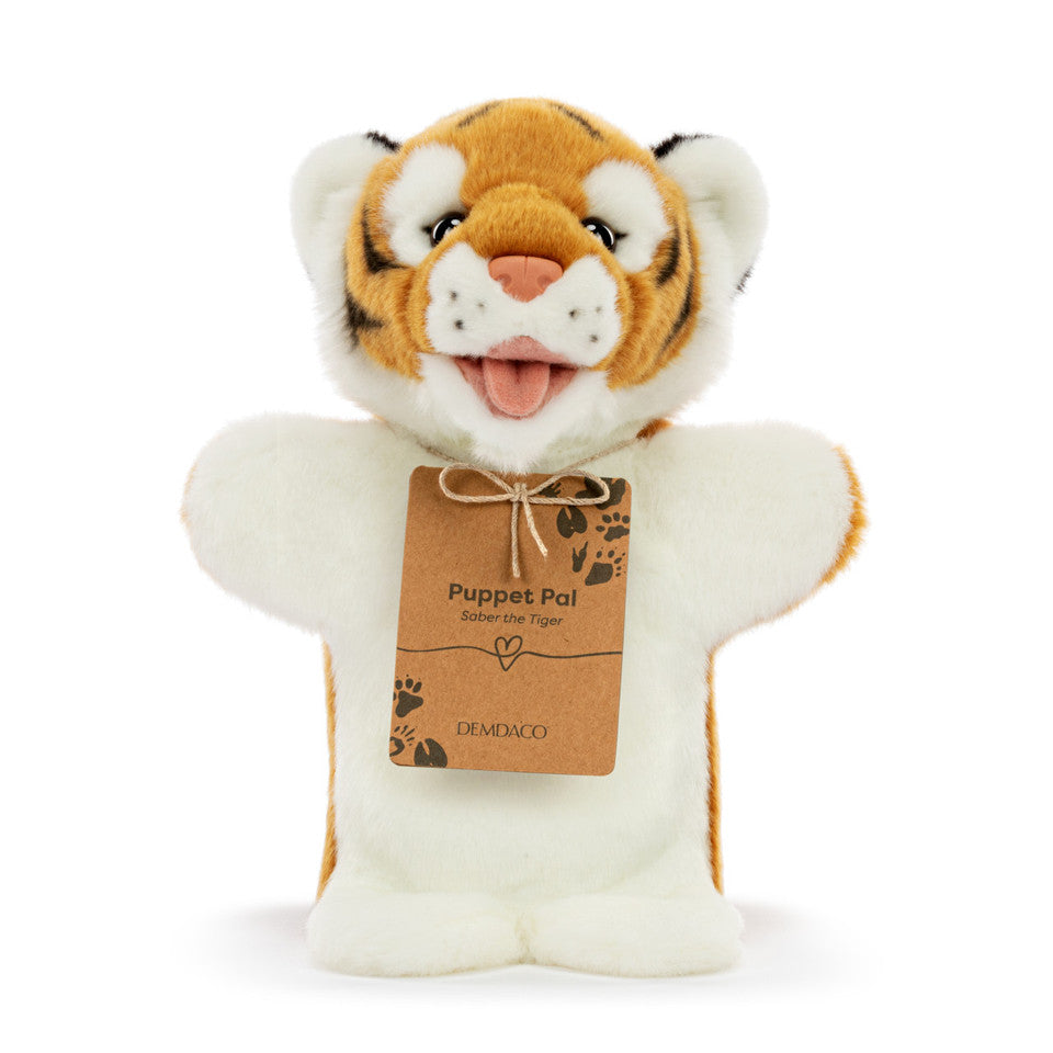 Demdaco Puppet Tiger-Demdaco-Little Giant Kidz