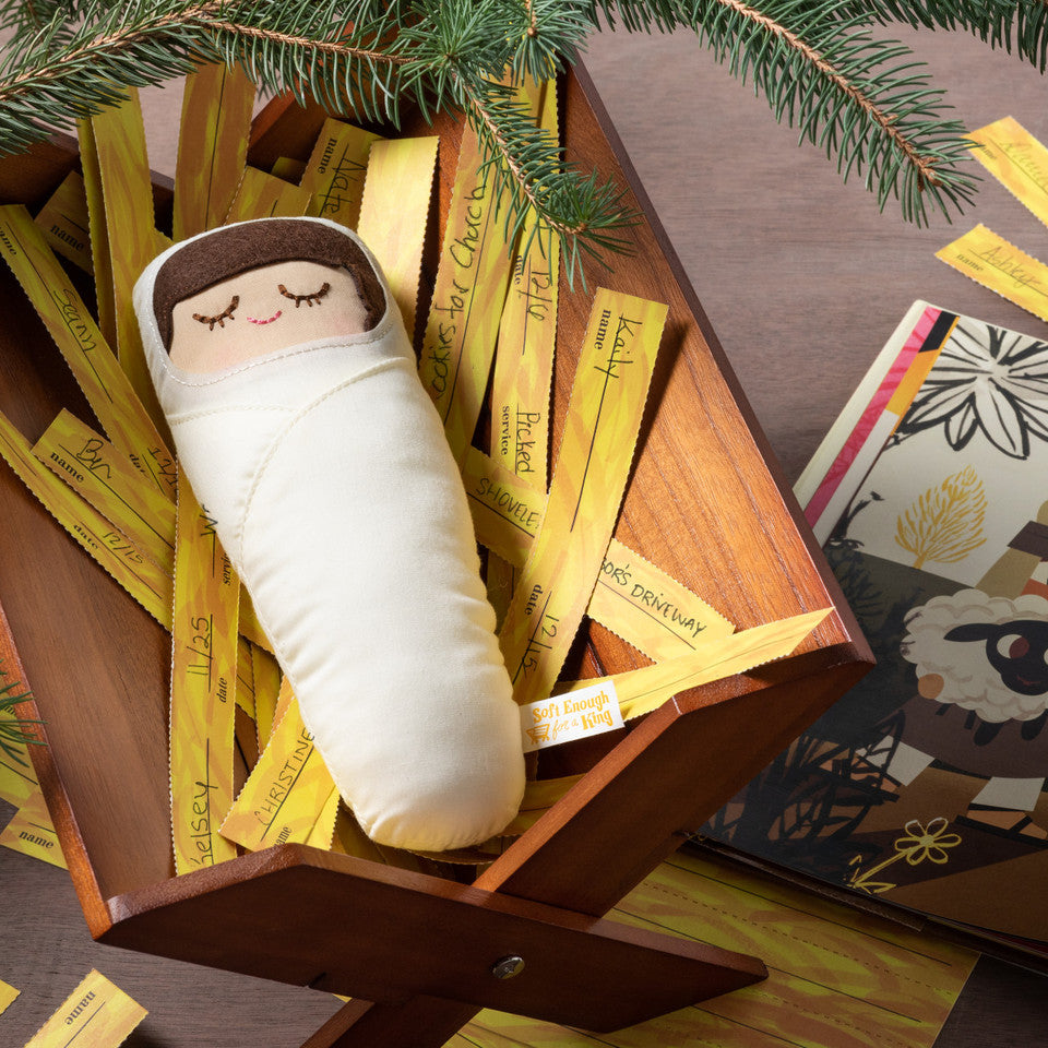 Demdaco Soft Enough for a King - Happy Birthday Jesus-DEMDACO-Little Giant Kidz