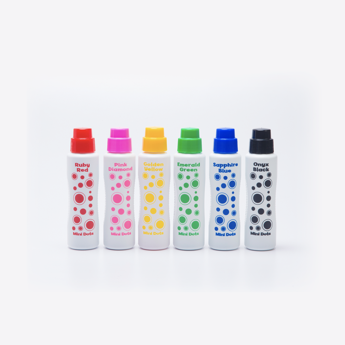 Do-A-Dot Art Washable Mini Dot Markers - Jewel Tones - 6 Count-Do-A-Dot Art-Little Giant Kidz