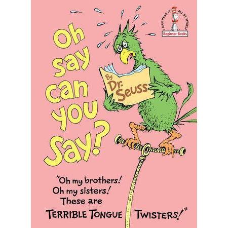 Dr. Seuss Beginner Books: Oh, Say Can You Say? (Hardcover Book)-PENGUIN RANDOM HOUSE-Little Giant Kidz