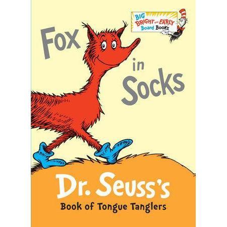 Dr. Seuss Bright & Early Board Books: Fox in Socks (Board Book)-PENGUIN RANDOM HOUSE-Little Giant Kidz