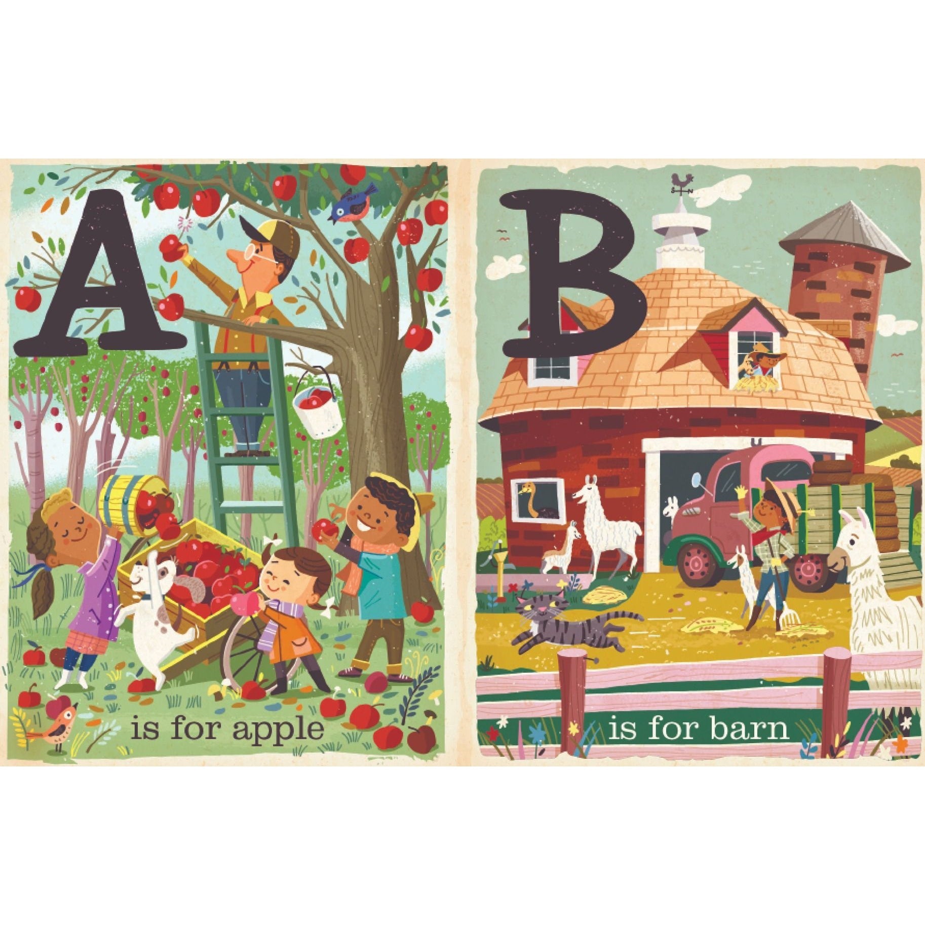 F is for Farm (Board Book)-GIBBS SMITH-Little Giant Kidz