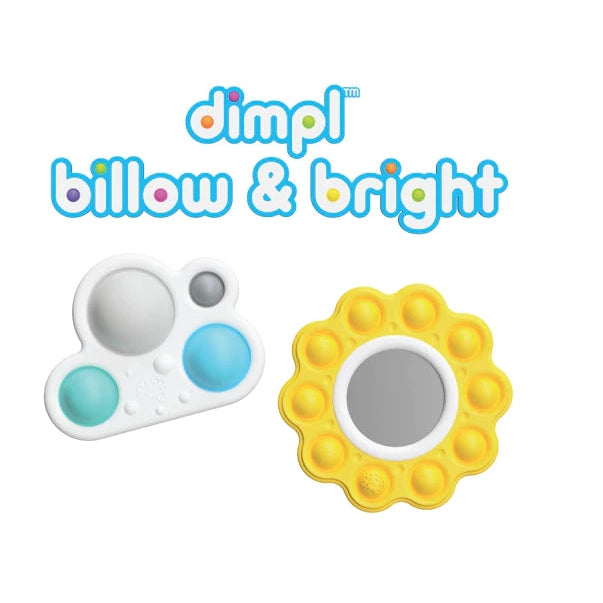 Fat Brain Dimpl Billow & Bright - Tactile Fascination!-FATBRAIN-Little Giant Kidz