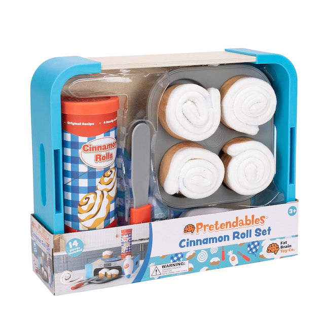 Fat Brain Pretendables Cinnamon Roll Set-FATBRAIN-Little Giant Kidz
