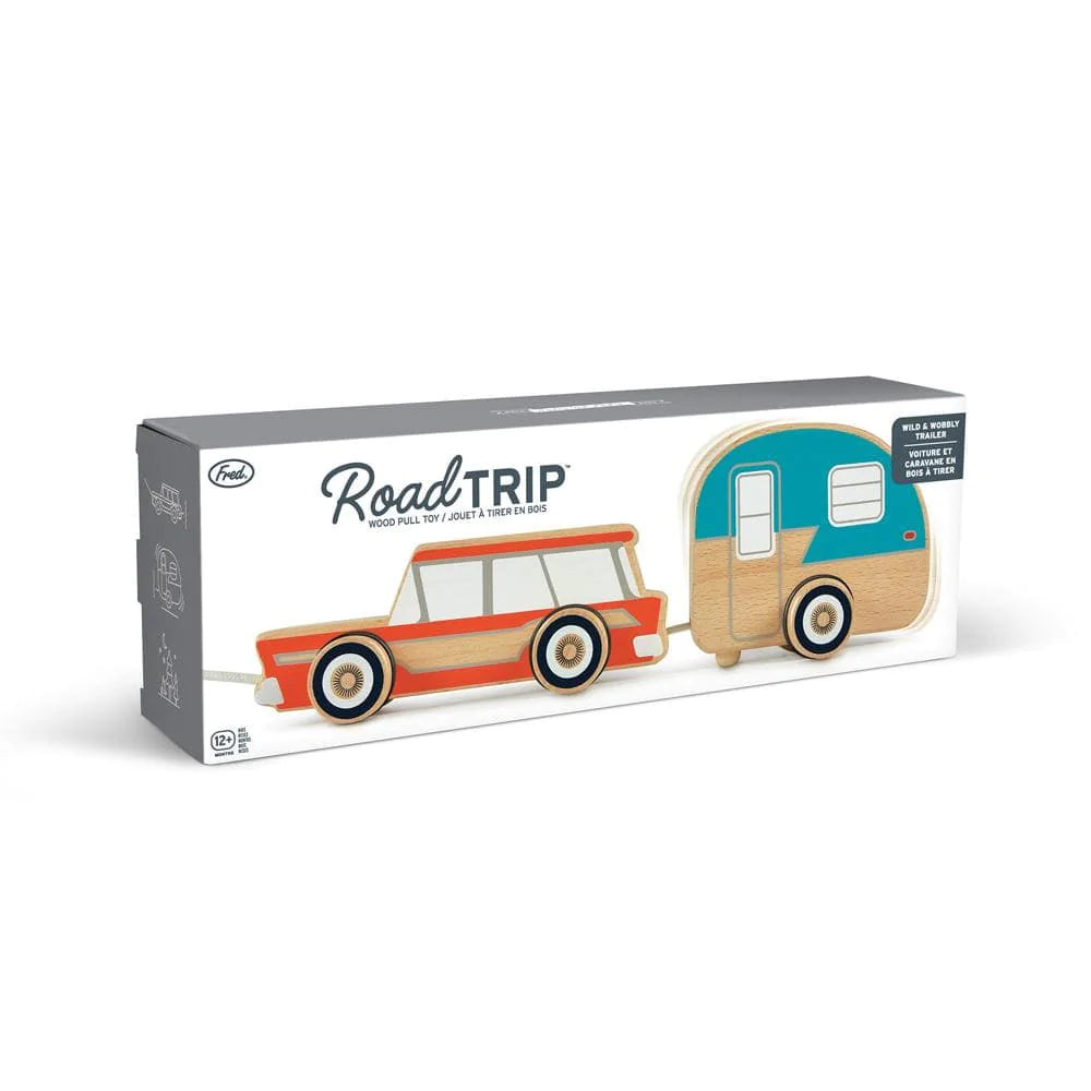 Fred Road Trip Camper Pull Toy-Fred-Little Giant Kidz