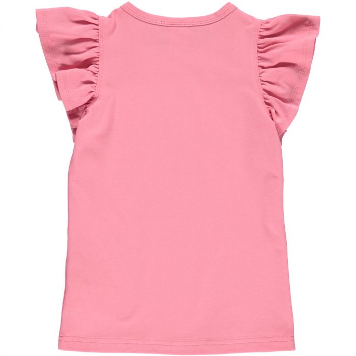 Fred's World Bumblebee Top with Frill - Pink-Fred's World-Little Giant Kidz