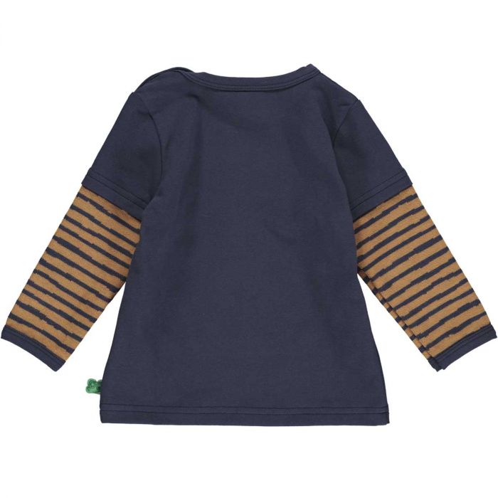 Fred's World Night Blue Organic Cotton Polar Top-Fred's World-Little Giant Kidz