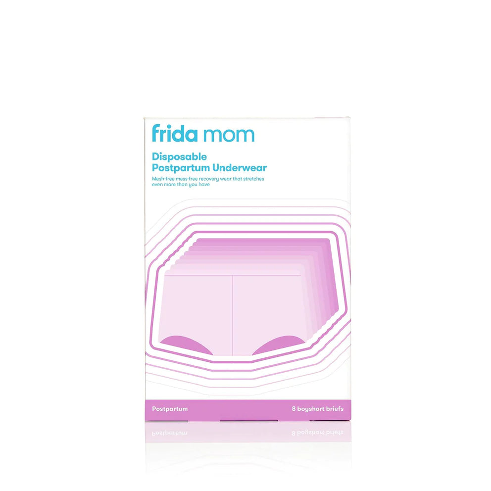 Frida Mom Postpartum Care Recovery Essentials Kit with Pads and Disposable  Underwear for Women 