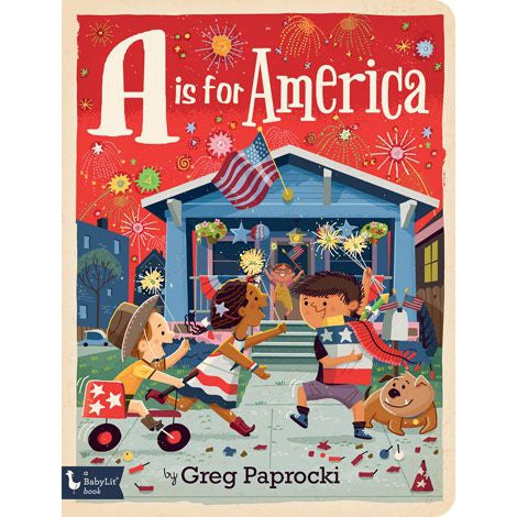 Gibbs Smith A is for America (Board Book)-GIBBS SMITH-Little Giant Kidz