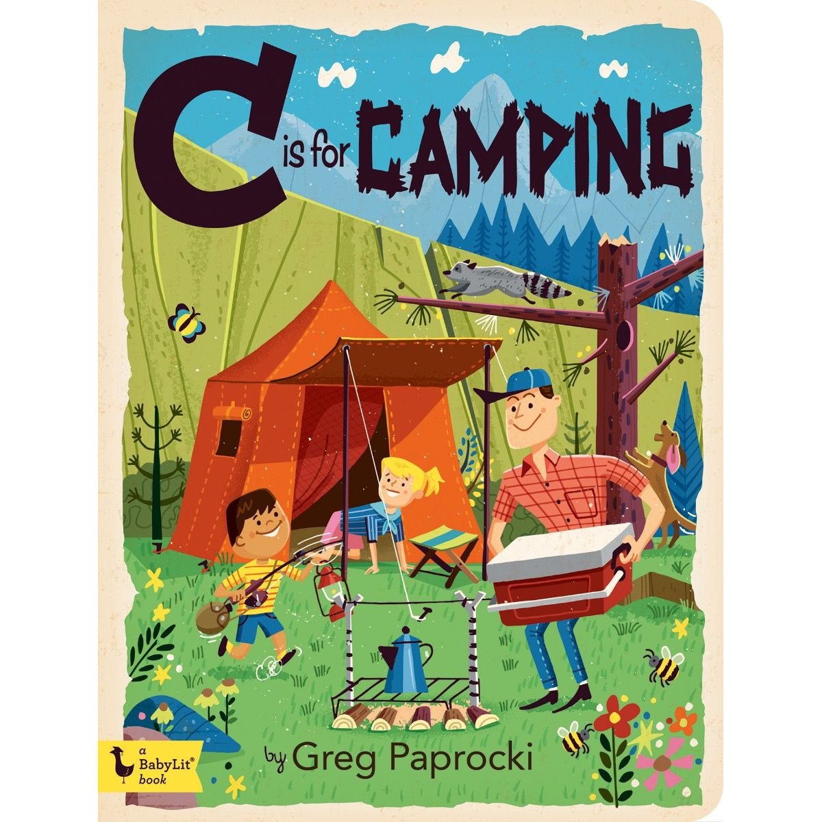 Gibbs Smith C is for Camping (Board Book)-GIBBS SMITH-Little Giant Kidz