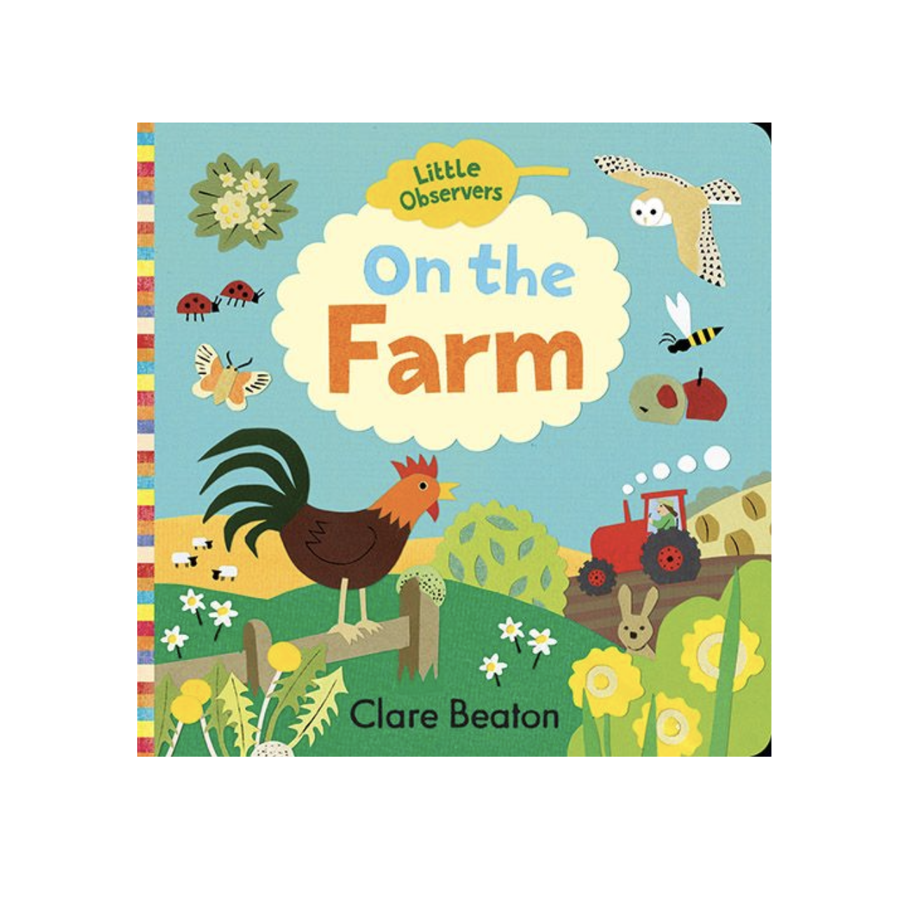 Gibbs Smith: Little Observers - On the Farm (Board Book)-GIBBS SMITH-Little Giant Kidz