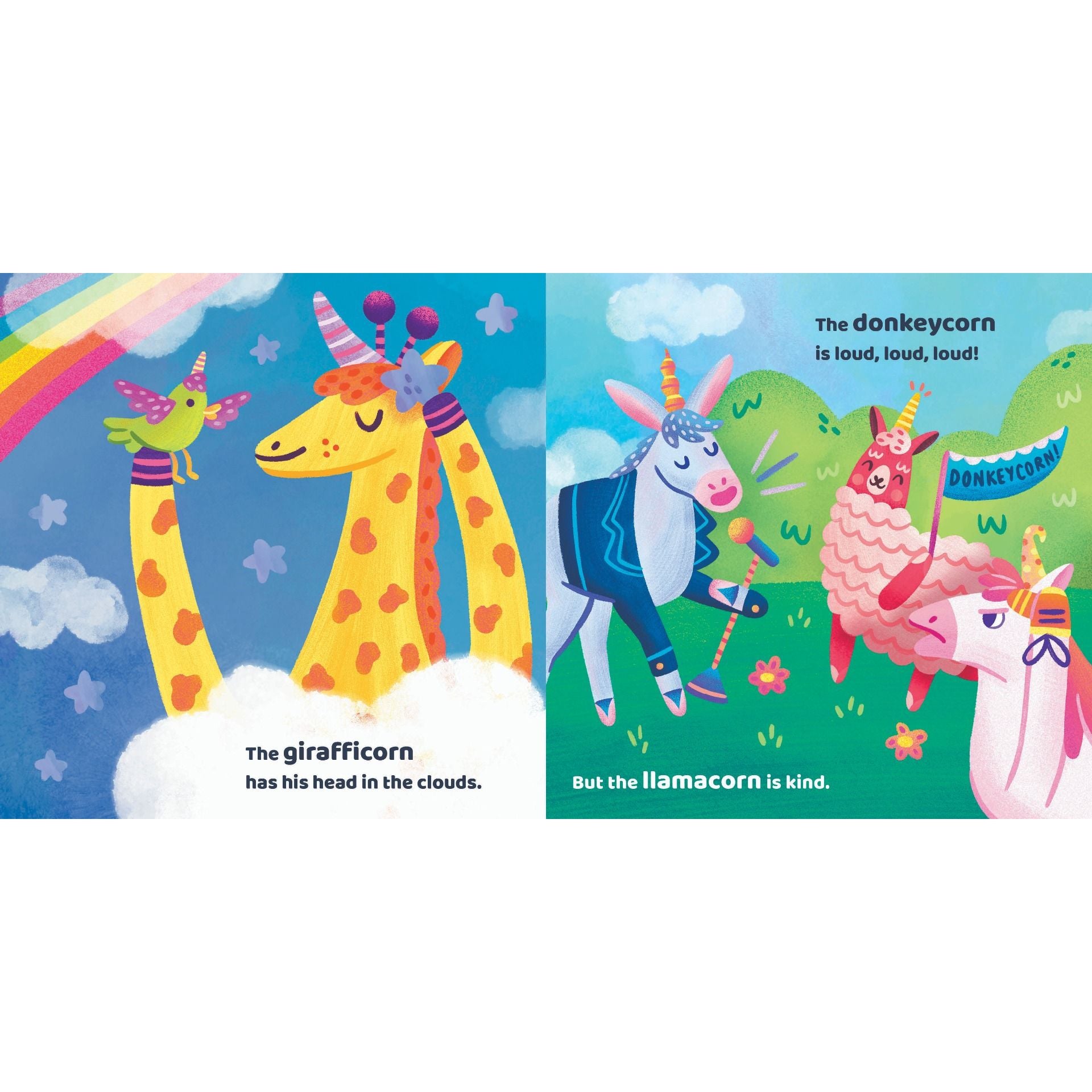 Gibbs Smith Llamacorn Is Kind (Board Book)-GIBBS SMITH-Little Giant Kidz