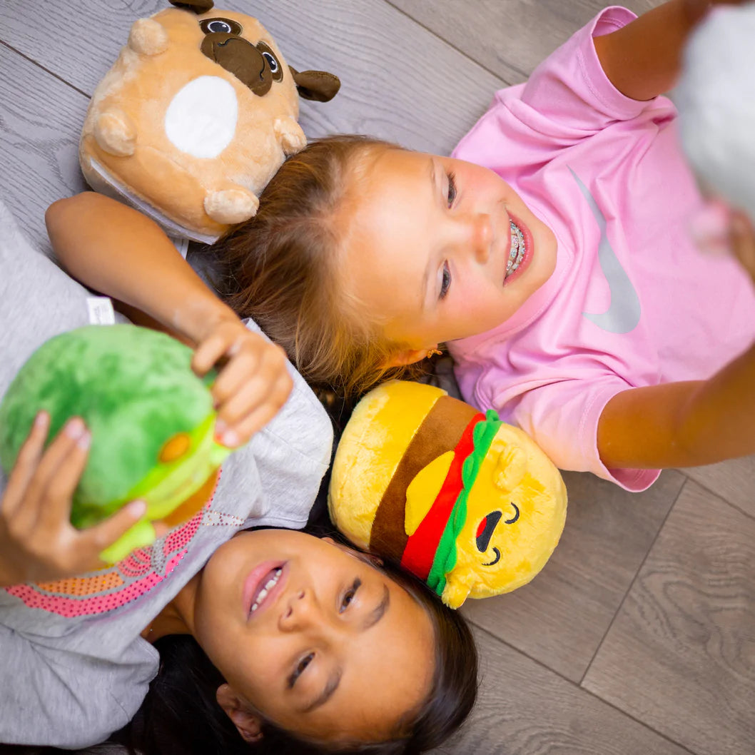 Good Banana Loud Mouths Plush Toy - Huey the Hamburger-Good Banana-Little Giant Kidz