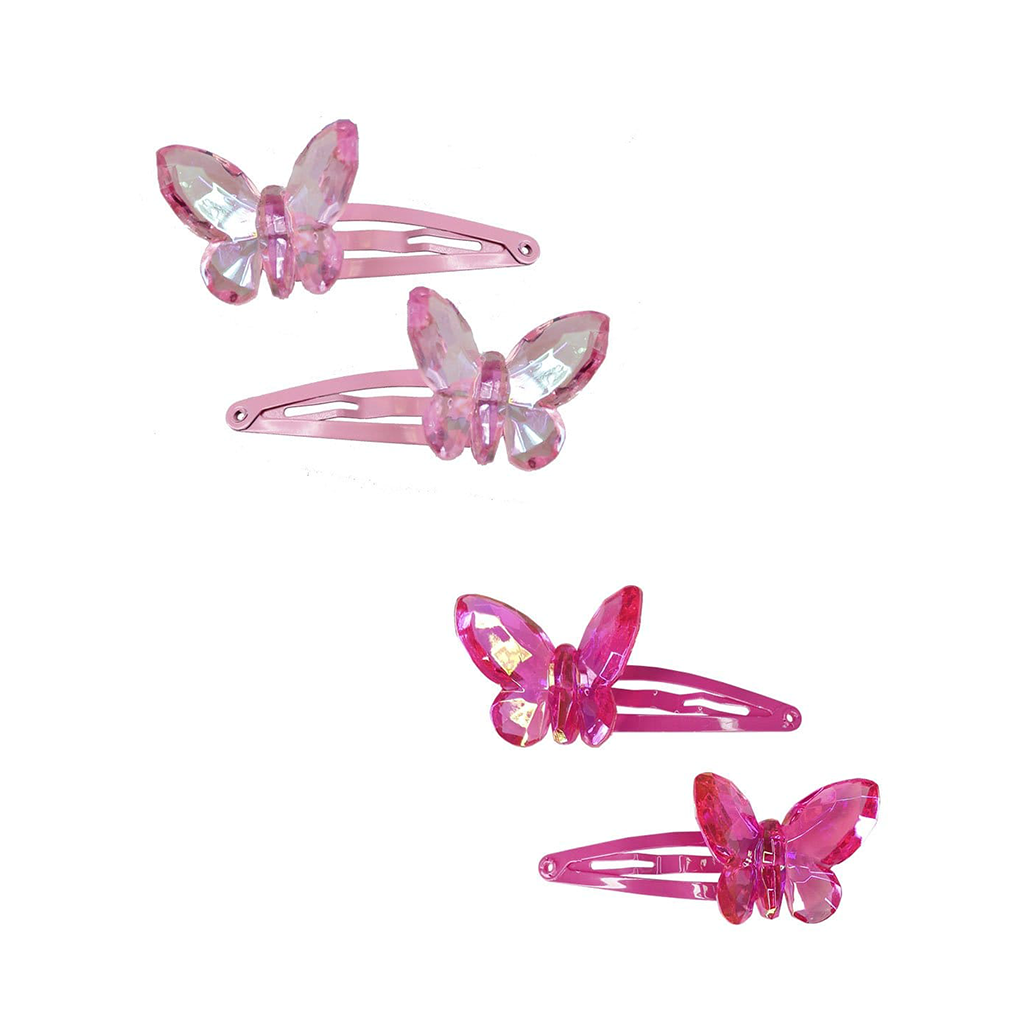 Great Pretenders Fancy Flutter Butterfly Hairclips-Great Pretenders-Little Giant Kidz