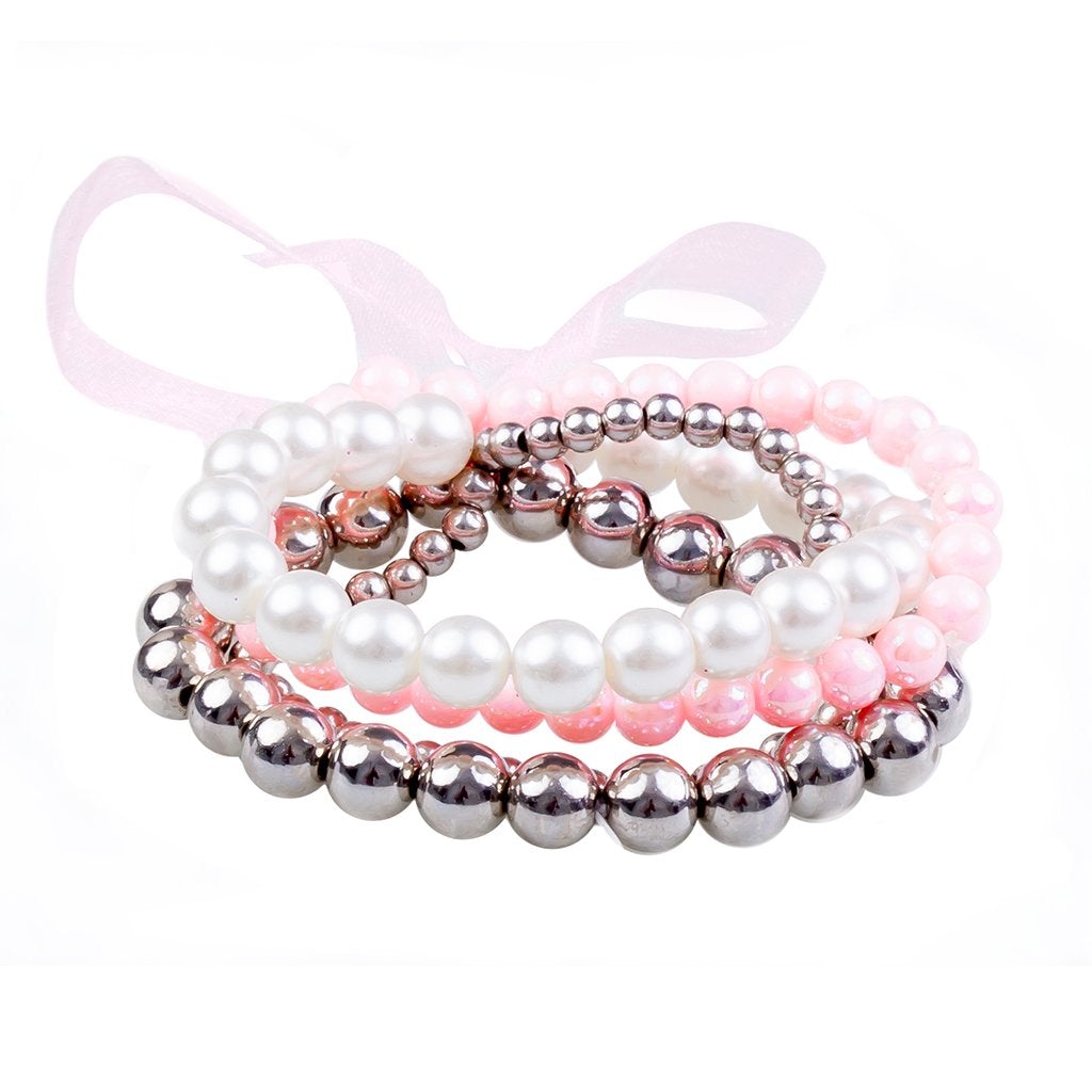 Great Pretenders Pearly to Wed Bracelet Set-Great Pretenders-Little Giant Kidz