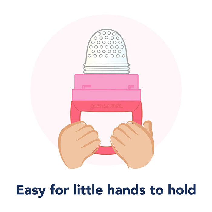 Green Sprouts Sprout Ware® First Foods Feeder made from Plants - Navy (6M+)-Green Sprouts-Little Giant Kidz