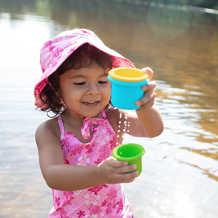 Green Sprouts Sprout Ware® Stacking Cups made from Plants (6M+)-Green Sprouts-Little Giant Kidz