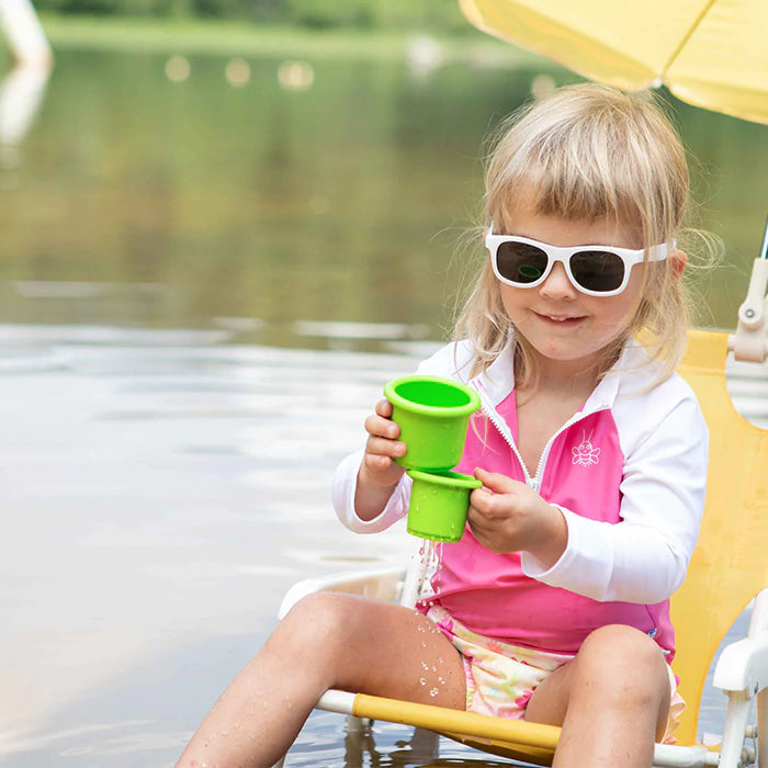 Green Sprouts Sprout Ware® Stacking Cups made from Plants (6M+)-Green Sprouts-Little Giant Kidz