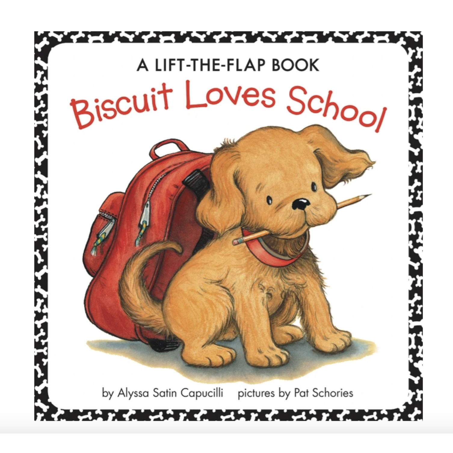 Harper Collins: Biscuit Loves School - A Lift-the-Flap Book (Paperback Book)-HARPER COLLINS PUBLISHERS-Little Giant Kidz