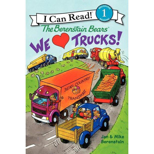 Harper Collins: I Can Read Level 1: The Berenstain Bears: We Love Trucks!-HARPER COLLINS PUBLISHERS-Little Giant Kidz