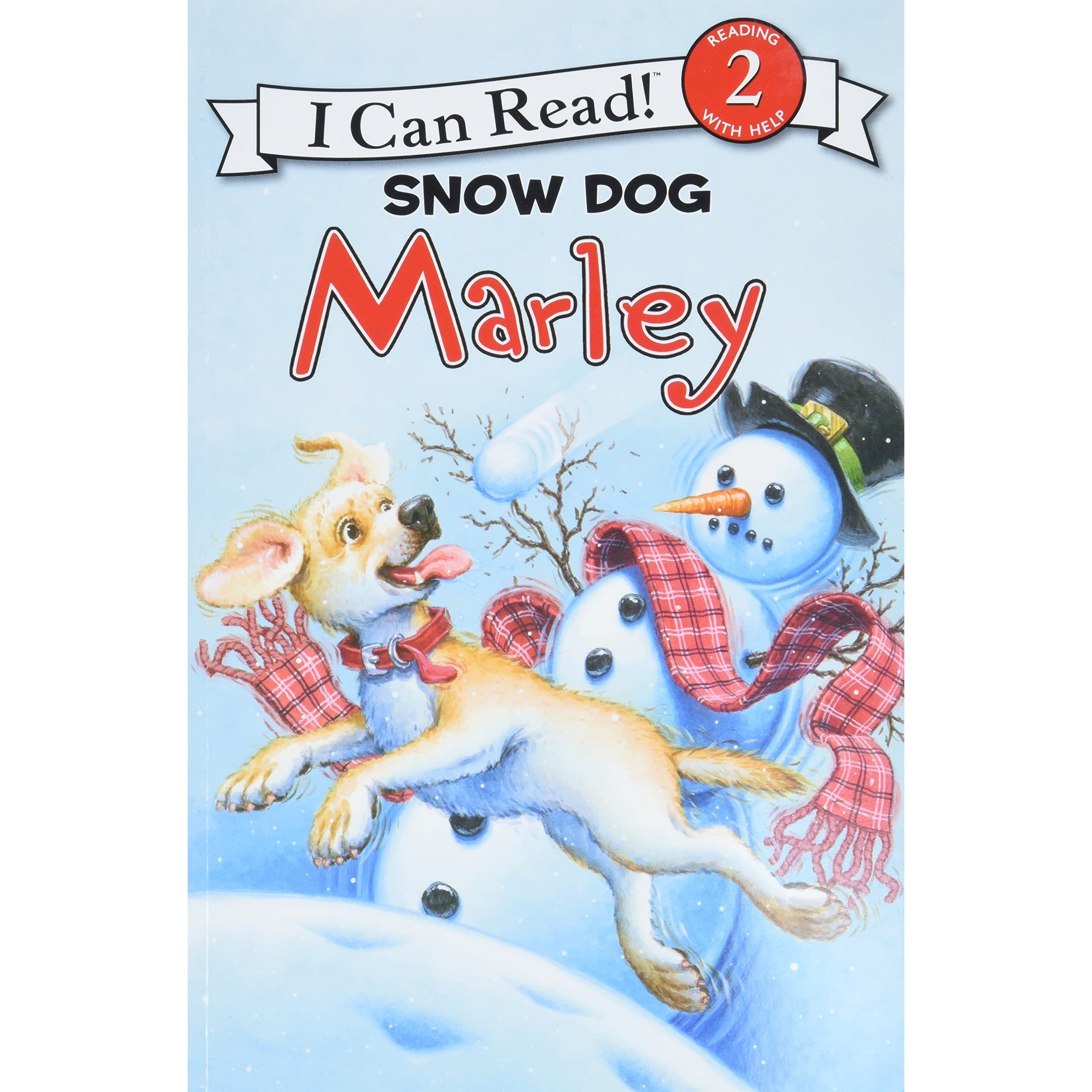 Harper Collins: I Can Read Level 2: Marley: Snow Dog Marley-HARPER COLLINS PUBLISHERS-Little Giant Kidz