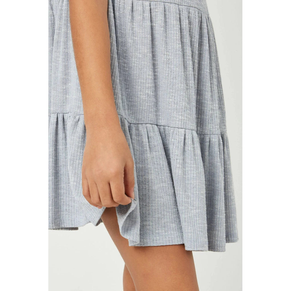 Hayden Girls Sky Marled Knit Tunic-HAYDEN GIRLS-Little Giant Kidz