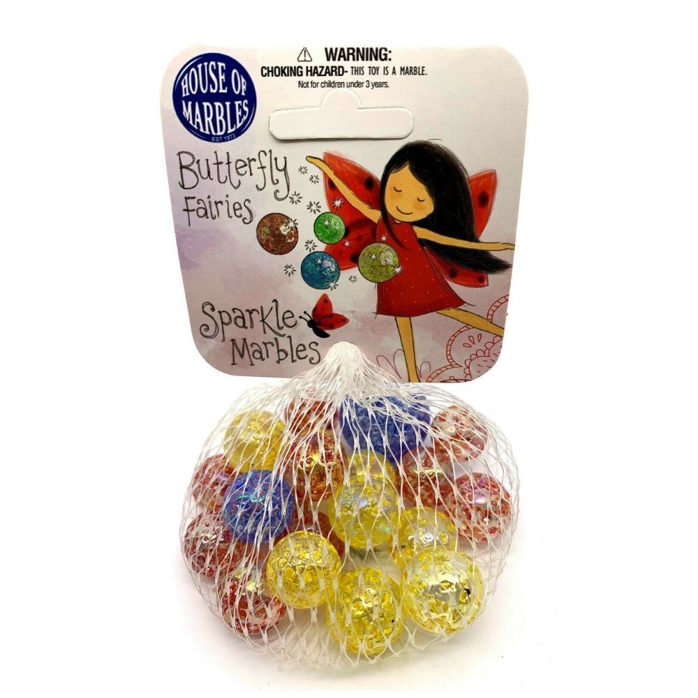 House Of Marbles Butterfly Fairy Sparkle Marbles-House Of Marbles-Little Giant Kidz