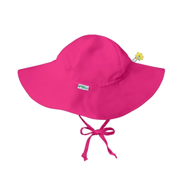 I Play Brim Sun Protection Hat- Hot Pink-I Play-Little Giant Kidz